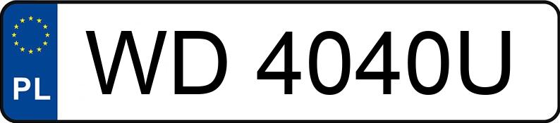 Numer rejestracyjny WD 4040U posiada BMW 520 Diesel MR`21 E6c/d G30 xDrive Steptronic - WD4040U Numer rejestracyjny WD 4040U posiada BMW 520 Diesel MR`21 E6c/d G30 xDrive Steptronic - WD4040U