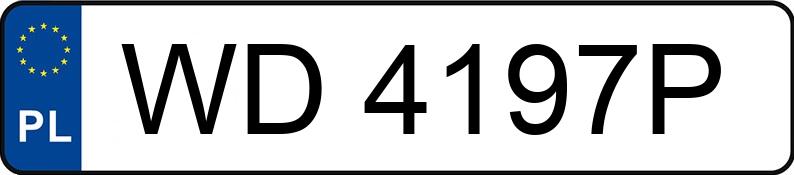 Numer rejestracyjny WD 4197P posiada OPEL Corsa E 1.6 MR`14 E6 OPC - WD4197P