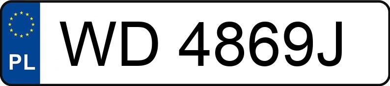 Numer rejestracyjny WD 4869J posiada BMW 320I - WD4869J Numer rejestracyjny WD 4869J posiada BMW 320I - WD4869J