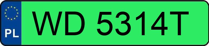 Numer rejestracyjny WD 5314T posiada TESLA - WD5314T Numer rejestracyjny WD 5314T posiada TESLA - WD5314T