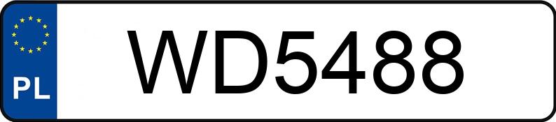 Numer rejestracyjny WD 5488 posiada KEEWAY Skutery Focus 50 - WD5488