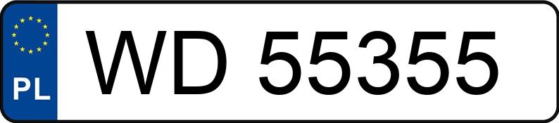 Реєстраційний номер WD 55355 має SKODA Fabia 1.4 MR`05 E4 Classic - WD55355 Реєстраційний номер WD 55355 має SKODA Fabia 1.4 MR`05 E4 Classic - WD55355