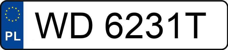 Numer rejestracyjny WD 6231T posiada BMW 320D XDRIVE G3L - WD6231T