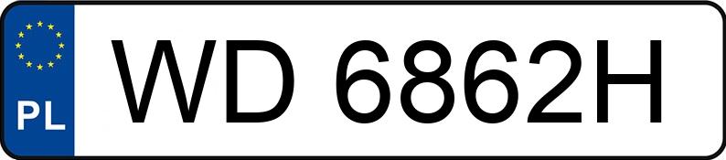 Numer rejestracyjny WD 6862H posiada FIAT BRAVO - WD6862H