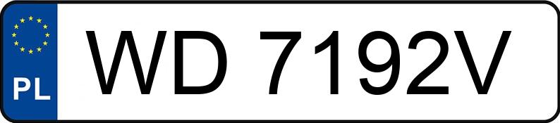 Numer rejestracyjny WD 7192V posiada KIA Sportage 1.6 T-GDI MR`22 E6e L - WD7192V Numer rejestracyjny WD 7192V posiada KIA Sportage 1.6 T-GDI MR`22 E6e L - WD7192V