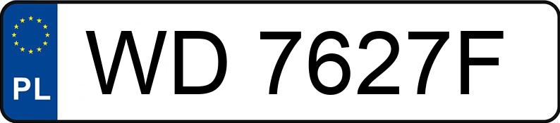 Numer rejestracyjny WD 7627F posiada OPEL ASTRA - WD7627F