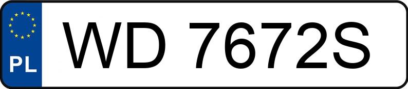 Numer rejestracyjny WD 7672S posiada VOLVO XC40 - WD7672S