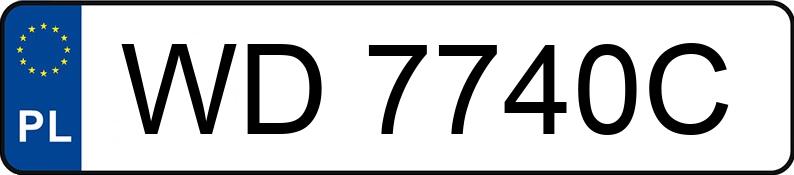 Numer rejestracyjny WD 7740C posiada SKODA Fabia II 1.6 TDI-CR MR`11 E5 Fun - WD7740C