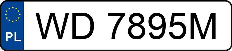 Parking Master in un veicolo con WD7895M numeri