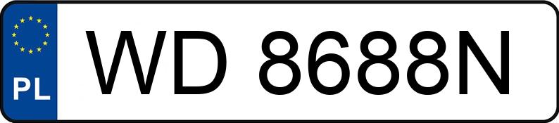 Numer rejestracyjny WD 8688N posiada TOYOTA Avensis Sedan MR`12 E5 Active - WD8688N