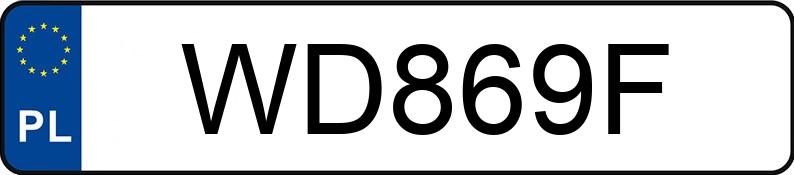Numer rejestracyjny WD 869F posiada DUCATI DIAVEL 1260 S - WD869F