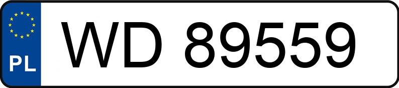 Numer rejestracyjny WD89559 posiada BMW 316i Kat. MR`98 E46 316i Kat. MR`98 E46