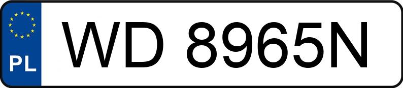 Numer rejestracyjny WD 8965N posiada TOYOTA Auris 1.6 MR`07 E4 Luna - WD8965N Numer rejestracyjny WD 8965N posiada TOYOTA Auris 1.6 MR`07 E4 Luna - WD8965N