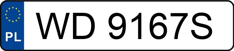 Numer rejestracyjny WD 9167S posiada VOLKSWAGEN POLO - WD9167S