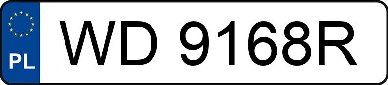 Numer rejestracyjny WD 9168R posiada MERCEDES-BENZ C 200 CDI MR`07 E4 204 Classic - WD9168R