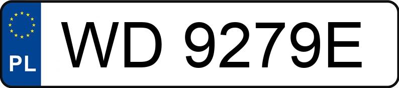 Numer rejestracyjny WD 9279E posiada LEXUS RX 400h 3.3 MR`05 E4 Prestige - WD9279E