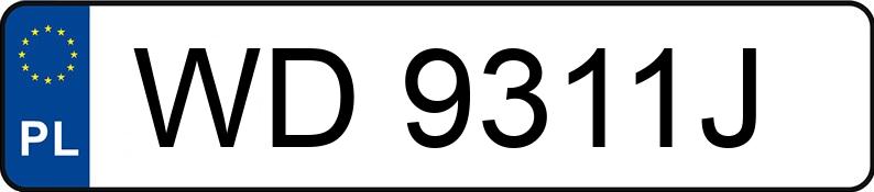 Numer rejestracyjny WD 9311J posiada DAEWOO LANOS - WD9311J Numer rejestracyjny WD 9311J posiada DAEWOO LANOS - WD9311J