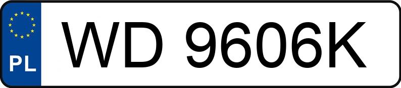 Numer rejestracyjny WD 9606K posiada TOYOTA COROLLA - WD9606K Numer rejestracyjny WD 9606K posiada TOYOTA COROLLA - WD9606K