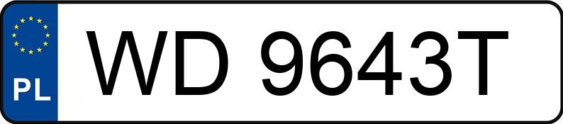 Numer rejestracyjny WD 9643T posiada FORD Focus 2.3 EcoBoost MR`22 E6 ST X - WD9643T