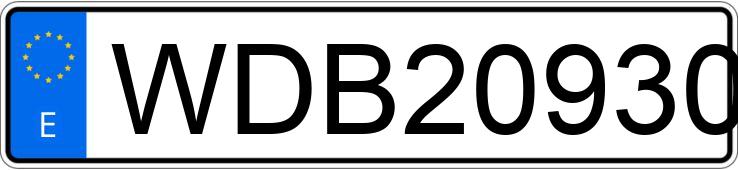 Numer rejestracyjny WDB2093081F175847 posiada MERCEDES CLK (208-209)