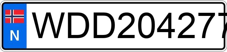 Numer rejestracyjny WDD2042771F231618 posiada MERCEDES-BENZ C 63 AMG NZAAA500