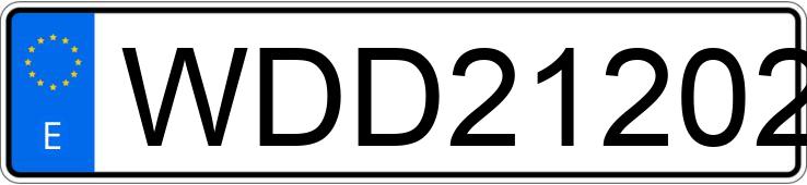 Numer rejestracyjny WDD2120251A061054 posiada MERCEDES E (212-207)