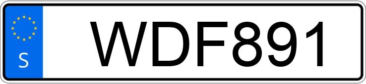 Numer rejestracyjny WDF891 posiada Peugeot 307 CC 2.0 Numer rejestracyjny WDF891 posiada Peugeot 307 CC 2.0