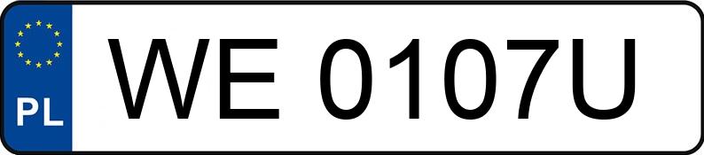 Numer rejestracyjny WE 0107U posiada VOLKSWAGEN GOLF 1.9 D - WE0107U