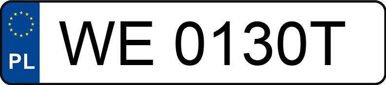 Numer rejestracyjny WE 0130T posiada BMW 328 - WE0130T