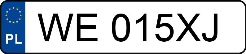 Numer rejestracyjny WE 015XJ posiada VOLVO XC60 T8 TWIN ENGINE - WE015XJ Numer rejestracyjny WE 015XJ posiada VOLVO XC60 T8 TWIN ENGINE - WE015XJ