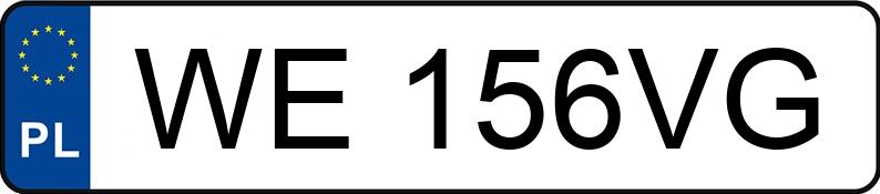 Numer rejestracyjny WE 156VG posiada RENAULT MASTER - WE156VG Numer rejestracyjny WE 156VG posiada RENAULT MASTER - WE156VG