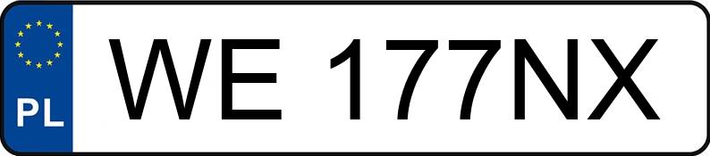 Numer rejestracyjny WE 177NX posiada CITROEN C5 1.8 I KAT - WE177NX Numer rejestracyjny WE 177NX posiada CITROEN C5 1.8 I KAT - WE177NX