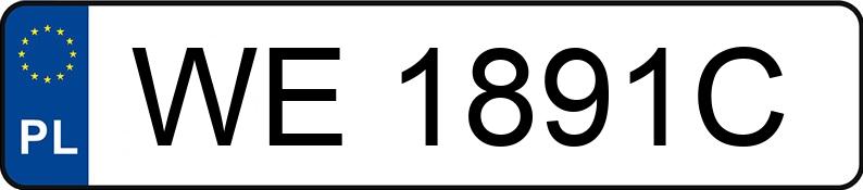 Numer rejestracyjny WE 1891C posiada VOLVO S60 - WE1891C Numer rejestracyjny WE 1891C posiada VOLVO S60 - WE1891C