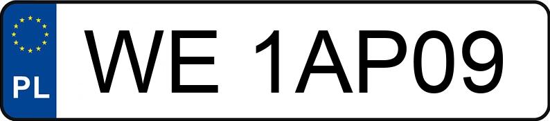 Numer rejestracyjny WE 1AP09 posiada MAZDA MX-5 - WE1AP09 Numer rejestracyjny WE 1AP09 posiada MAZDA MX-5 - WE1AP09