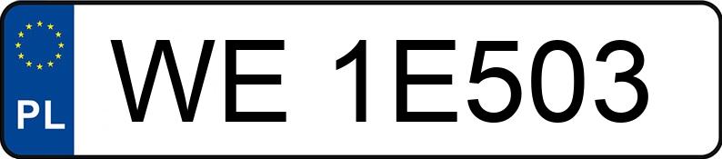 Numer rejestracyjny WE 1E503 posiada SKODA Superb III 1.5 TSI MR`20 E6d Style - WE1E503 Numer rejestracyjny WE 1E503 posiada SKODA Superb III 1.5 TSI MR`20 E6d Style - WE1E503