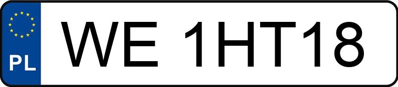Numer rejestracyjny WE 1HT18 posiada CITROEN JUMPER - WE1HT18 Numer rejestracyjny WE 1HT18 posiada CITROEN JUMPER - WE1HT18