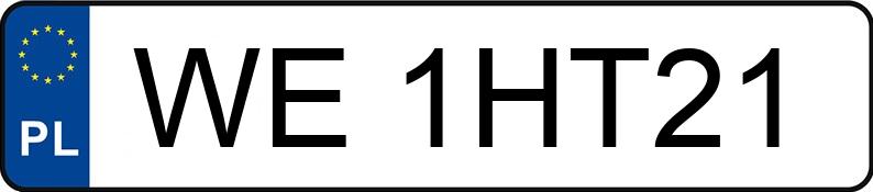 Numer rejestracyjny WE 1HT21 posiada BMW 320I XDRIVE - WE1HT21 Numer rejestracyjny WE 1HT21 posiada BMW 320I XDRIVE - WE1HT21