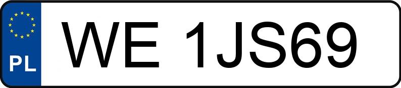 Numer rejestracyjny WE 1JS69 posiada VOLKSWAGEN Golf VIII Variant 1.5 TSI MR`24 E6EA R-Line - WE1JS69