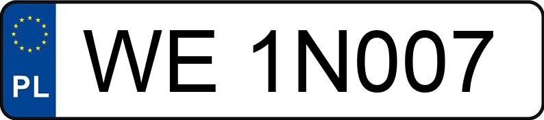 Numer rejestracyjny WE 1N007 posiada FORD TRANSIT CONNECT - WE1N007 Numer rejestracyjny WE 1N007 posiada FORD TRANSIT CONNECT - WE1N007