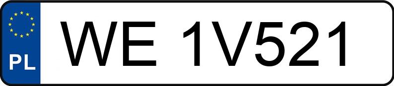 Numer rejestracyjny WE 1V521 posiada AUDI A6 3.0 TDi MR`11 E5 4G A6 3.0 TDi MR`11 E5 4G - WE1V521