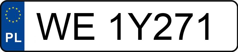 Numer rejestracyjny WE 1Y271 posiada RENAULT CAPTUR - WE1Y271 Numer rejestracyjny WE 1Y271 posiada RENAULT CAPTUR - WE1Y271