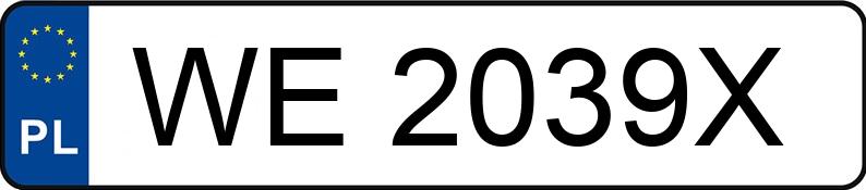 Numer rejestracyjny WE 2039X posiada SEAT Ibiza 1.9 TDI MR`02 E3 6L Signo - WE2039X Numer rejestracyjny WE 2039X posiada SEAT Ibiza 1.9 TDI MR`02 E3 6L Signo - WE2039X