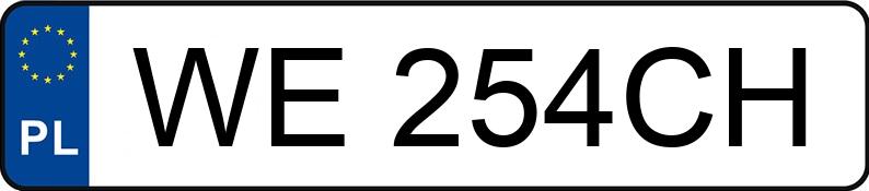 Numer rejestracyjny WE 254CH posiada FORD Focus 2.0 TDCi MR`05 E4 Ghia - WE254CH Numer rejestracyjny WE 254CH posiada FORD Focus 2.0 TDCi MR`05 E4 Ghia - WE254CH