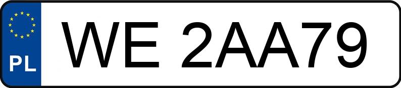 Numer rejestracyjny WE 2AA79 posiada BMW X5 MR`23 E6d G05 xDrive40i M Sport Step - WE2AA79