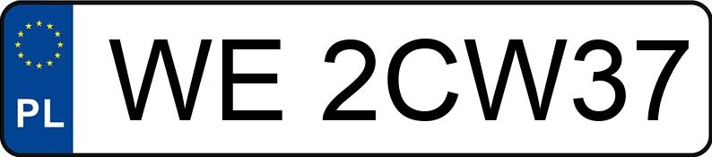Numer rejestracyjny WE 2CW37 posiada BMW X3 Diesel MR`22 E6d G01 xDrive20d - WE2CW37 Numer rejestracyjny WE 2CW37 posiada BMW X3 Diesel MR`22 E6d G01 xDrive20d - WE2CW37