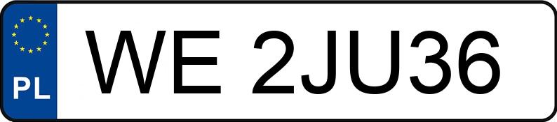Numer rejestracyjny WE 2JU36 posiada TOYOTA AVENSIS - WE2JU36 Numer rejestracyjny WE 2JU36 posiada TOYOTA AVENSIS - WE2JU36