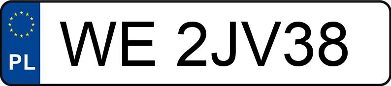 Numer rejestracyjny WE 2JV38 posiada VOLKSWAGEN TIGUAN - WE2JV38