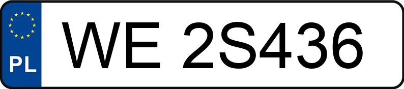 Numer rejestracyjny WE 2S436 posiada VOLKSWAGEN TOURAN - WE2S436 Numer rejestracyjny WE 2S436 posiada VOLKSWAGEN TOURAN - WE2S436