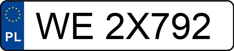 Numer rejestracyjny WE 2X792 posiada VOLKSWAGEN Tiguan FL 1.5 TSI MR`21 E6 Tiguan FL 1.5 TSI MR`21 E6 - WE2X792