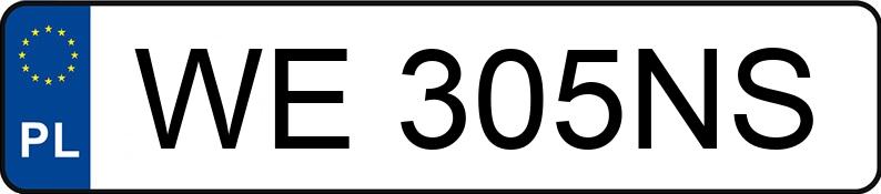 Numer rejestracyjny WE 305NS posiada DACIA Duster MR`14 E6 Urban Explorer S&S - WE305NS Numer rejestracyjny WE 305NS posiada DACIA Duster MR`14 E6 Urban Explorer S&S - WE305NS